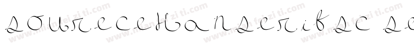 soureceHanserifsc se字体转换